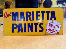Vintage Marietta Paints Sign picture