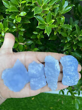 Wholesale Natural Blue Chalcedony Stone Rough stone for healing and meditation picture