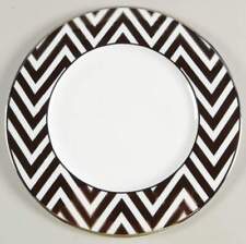 Mikasa Color Studio Brown and Platinum Accent Salad Plate 8428796 picture