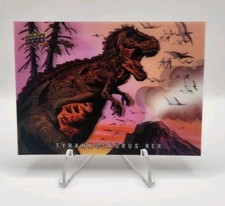 2015 Upper Deck Dinosaurs 3-D Lenticular Predators Tyrannosaurus Rex #32  picture