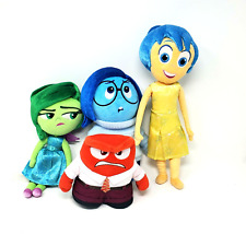 Disney Pixar Inside Out Joy Sad Disgust Anger Plush Disney Store Lot of 4 Stuff picture