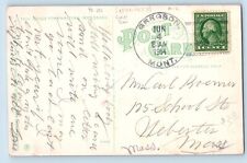 DPO (1897-1937) Gregson Montana MT Postcard Park Street Mines Rockies Ghost Town picture