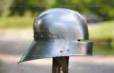 16 Gauge Medieval German Helmet Medieval German Sallet Helmet Medieval Kattle picture