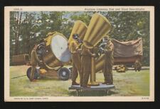[76723] OLD POSTCARD shows MILITARY AIRPLANE LISTENING POST & GIANT SEARCHLIGHT picture
