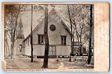 1906 SYLVAN BEACH NY PROTESTANT UNION CHAPEL CHURCH POSTCARD**ROUGH CONDITION** picture