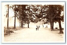 c1920's Drive At Barracks US Army Vancouver WA RPPC Photo Unposted Postcard picture