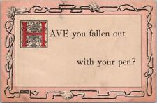 1913 Comic Greetings Embossed Postcard 