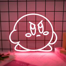 Kirby Neon Sign: Gaming Anime Dimmable StarLight Wall Decor for Bedroom Girls picture