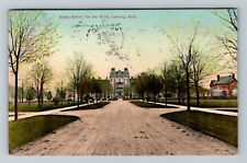 Lansing, MI-Michigan, State School For The Blind, c1909 Vintage Postcard picture
