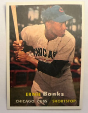 1957 Topps #55 Ernie Banks             NOVELTY CARD   Read description picture