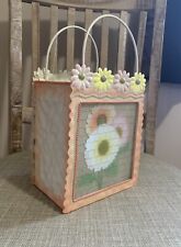 Home Interiors Spring Metal Candle Holder VINTAGE picture
