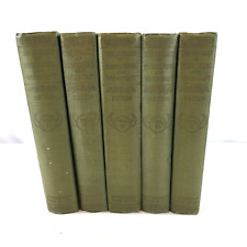 1926 The Library of Pioneering & Woodcraft by Earnest Seton - Volumes 1-5 picture