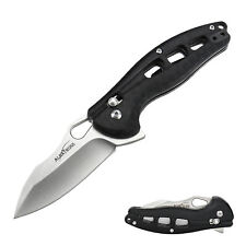 ALBATROSS EDC Axis Lock Folding Pocket Knife Stainless Steel Blade FRN Handle picture