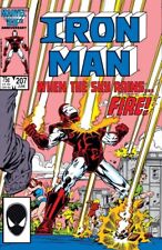 Iron Man (1968) #207 Direct Market VF. Stock Image picture