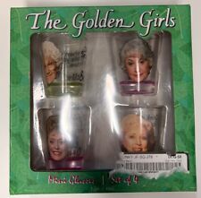 Just Funky 1.5 Oz Golden Girls Mini Glasses Perfect For Parties - Pack of 4 picture