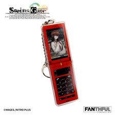 Fanthful STEINS;GATE Cellphone-Shaped Acrylic Keychain [Kurisu Makise] picture
