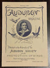 1887 Magazine Audubon Society for the Protection of Birds ￼￼1987 Reproduction picture