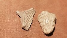Two nice detailed Roman ring parts/bezels, Please read description L116w picture