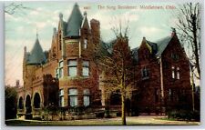 Middletown Ohio~Chewing Tobacco~Stone Paul Sorg Mansion on Main St~c1910 picture