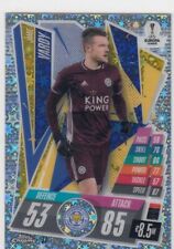 2020-21 JAMIE VARDY TOPPS CHROME MATCH ATTAX LEAGUE CHAMPIONS X-FRACTOR - 31 picture