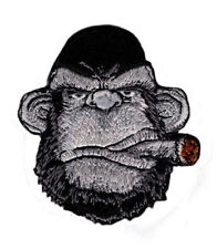 APE CIGAR BEARD TACTICAL EMBROIDERED APE HOOK PATCH  picture