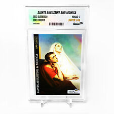 SAINTS AUGUSTINE AND MONICA Art Card 2023 GleeBeeCo Holo Figures #SNA3-L /49 picture