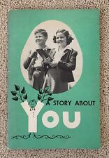 1955 A Story About You Vintage Sexual Health Puberty Growing Up Hormones Booklet picture