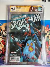 Spider-Man #7 2023 CGC 9.8 1st Appearance Spider-Boy Signed Sketch Mark Bagley picture