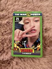 Exo  Chen ´ The War´  Official Photocard + FREEBIES picture