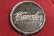 Antique 1910? Pope WAVERLEY ELECTRIC MOTOR CAR HUB CAP EMBLEM Indianapolis IN picture