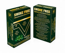 Smoke Free Cocoa Bean -Two Packs Menthol 100% Tobacco Free & Nicotine Free picture