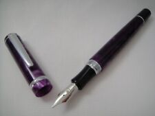 Rosetta Magellan Fountain Pen - Purple +Chrome Trim + 1.1 Nib picture