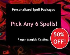 Pick Any 6 Spells - Personalized Spell Package - Pagan Magick picture