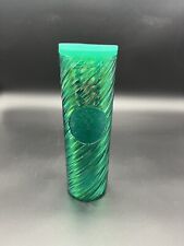 Starbucks Winter 2022 Swirl Textured 16oz Cold Drink Tumbler with lid picture