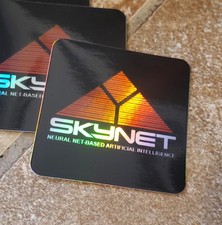 SKYNET AI Sticker Terminator Movie 🎬 *5* YEAR WARRANTY  picture