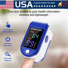 USA Finger Pulse Oximeter Blood Oxygen Monitor SpO2 Heart Rate Tester Fast picture