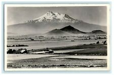 1905 Mt. Shasta From Little Shasta Valley Montague CA RPPC Photo Postcard picture