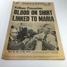NY Daily News:10/2/76 Blood Shirt Linked 2 Maria;William Hudnut Shot Swine Flu picture