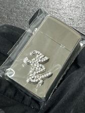 ZIPPO Silver Metal Swarovski Limited Edition Three dimensional Metal Made in 2 picture