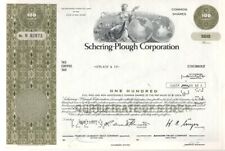 Schering-Plough Corp - Original Stock Certificate - 1971 - N82873 picture