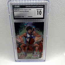 Leaf 2026 Anime Nation OVA Cameron Boozer #OVA-3 CGC 10 Graded Card picture
