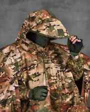 Tactical raincoat poncho anti thermal imager Camouflage poncho foil barrier mult picture
