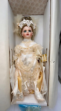 NIB 1994 Franklin Mint Heirloom Bebe Jumeau Victorian Bride Doll Robert Capia picture