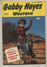 Gabby Hayes Western #14 VG/FN  Fishing For Trouble 1950 Fawcett Comics CBX201 picture