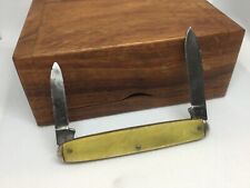 Vintage Brit Nife Pocketknife St Louis Pearl Handle Two Blades picture