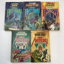 The Cluster Series Piers Anthony Five Novels #1-5 in Series Book Lot picture