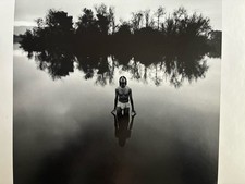 Don Anton Man in Water Reflection Surreal Original Gelatin Silver 11 x 14 Print picture