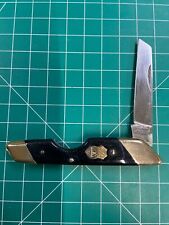 Vintage Taylor Elk Horn Shark Pocket Knife Made in Japan 1981 EDC picture