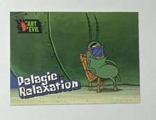 2009 Topps SpongeBob SquarePants #76 The Art of Evil Plankton Card Series 2 picture