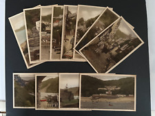 Clovelly Devon, England - G. S. Reilly Vintage Post Cards 16 lot picture
